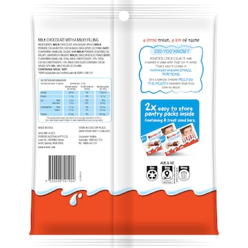 Kinder Chocolate Mini Treats 200g 16 pack