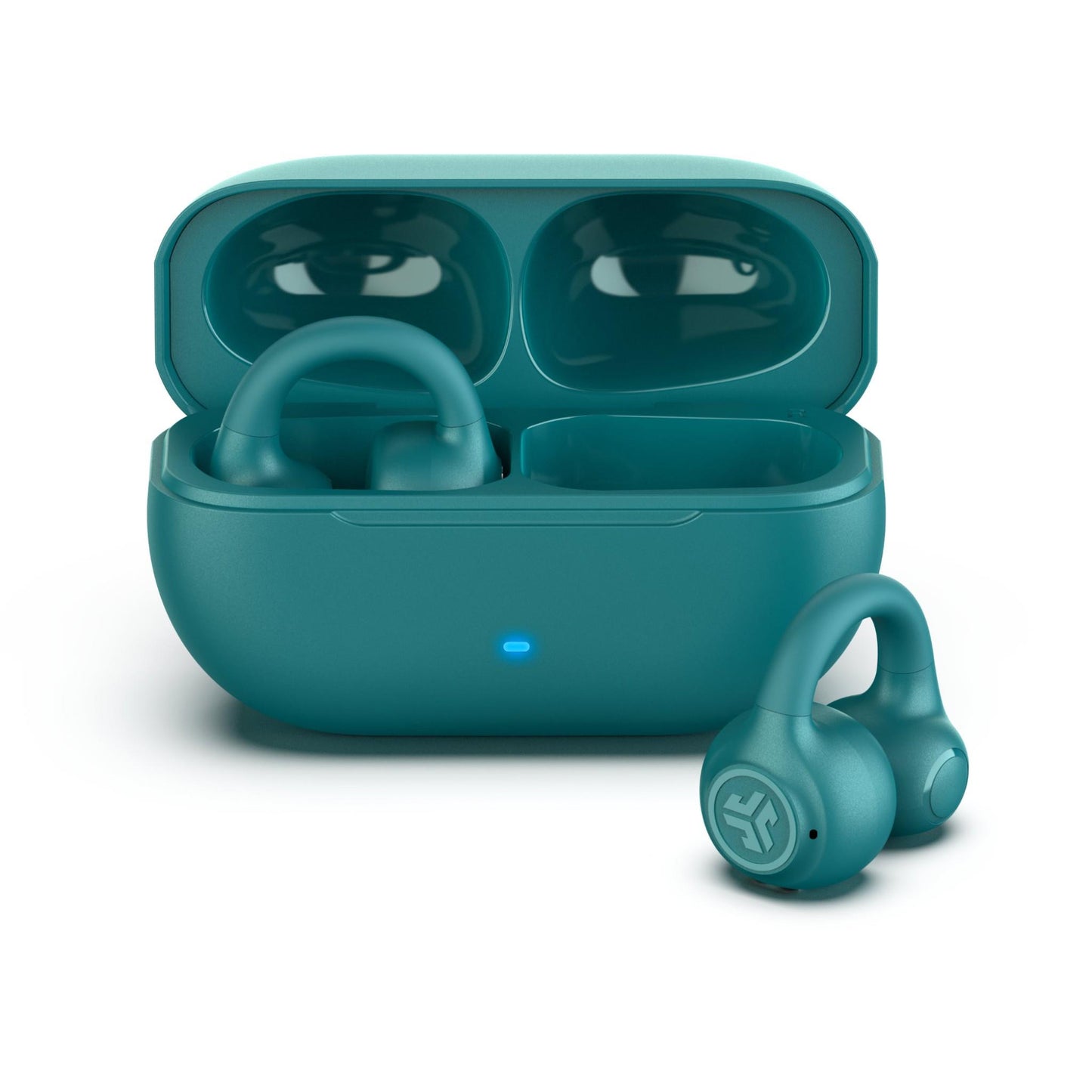 JLab Flex Open Wireless Earbuds (Teal)