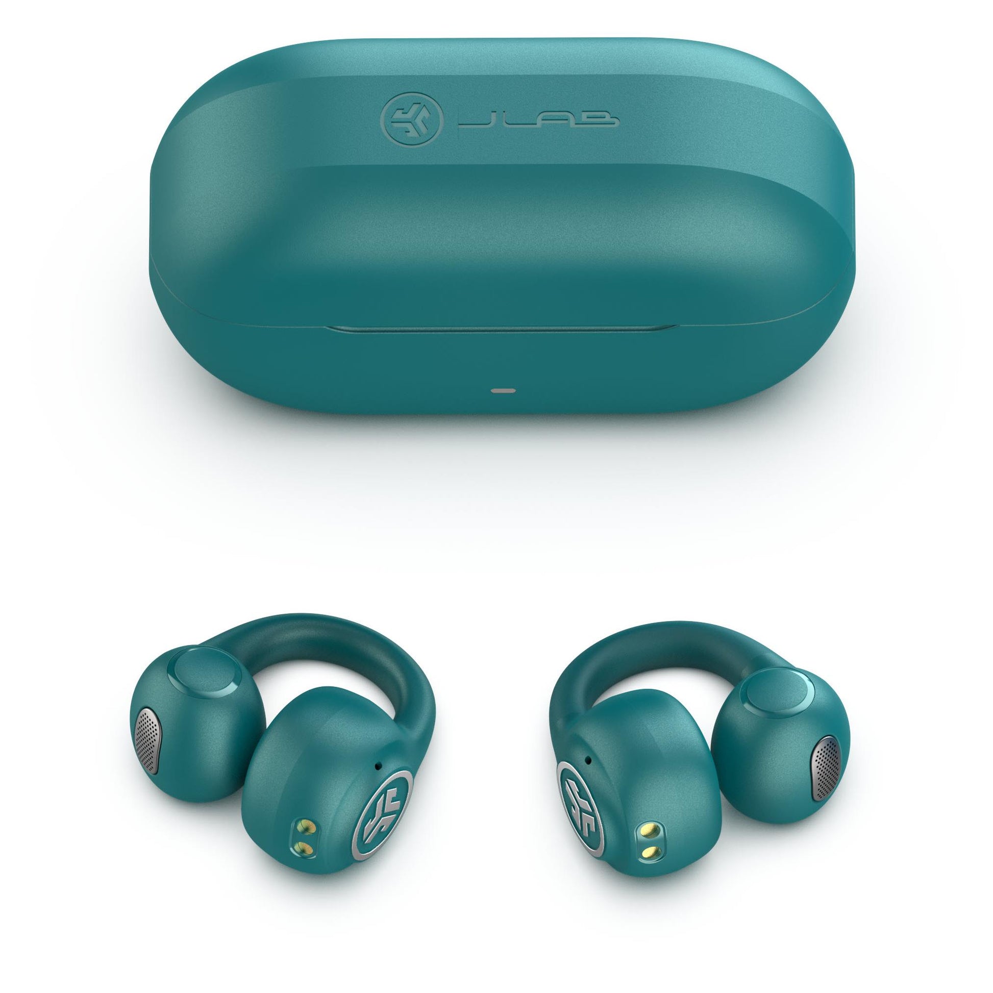 JLab Flex Open Wireless Earbuds (Teal)