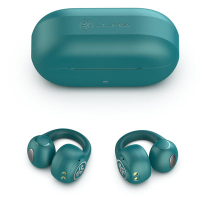 JLab Flex Open Wireless Earbuds (Teal)