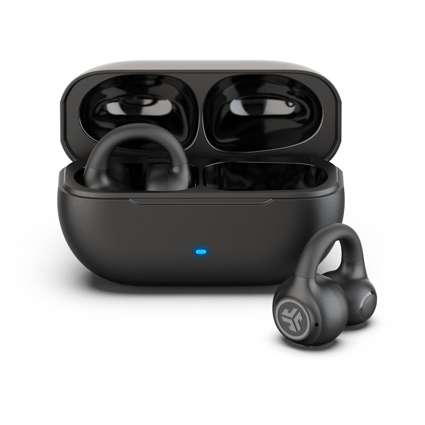 JLab Flex Open Wireless Earbuds (Black)