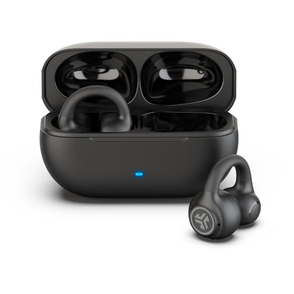 JLab Flex Open Wireless Earbuds (Black)