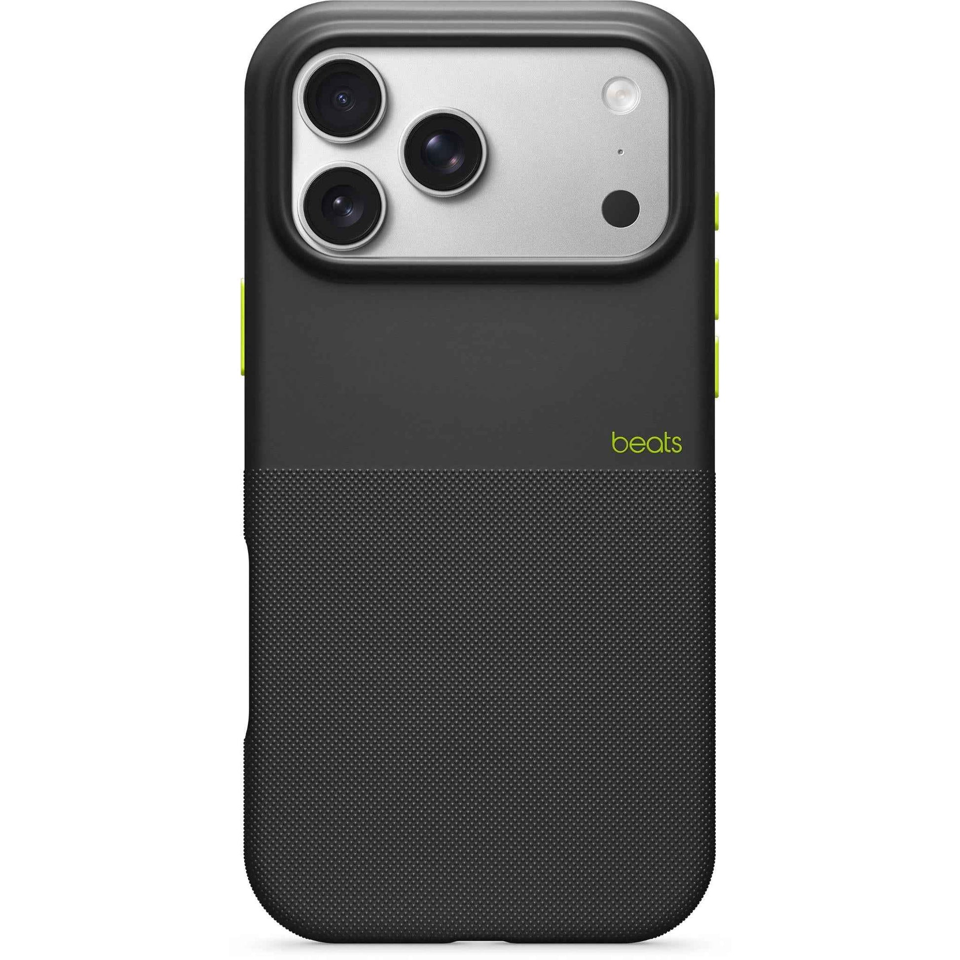 Beats iPhone 17 Pro Max Rugged Case with MagSafe & Camera Control (Everest Black)