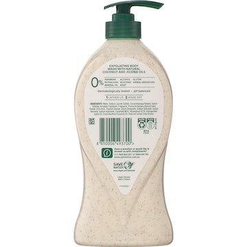 Palmolive Body Butter Exfoliating Body Scrub Coconut & Jojoba 750mL