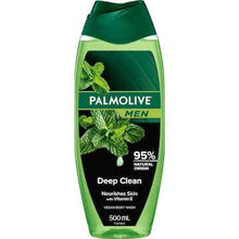 Palmolive Men's Body Wash Shower Gel Deep Clean 500mL