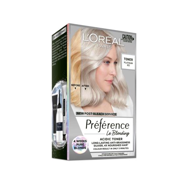 L'OREAL PREFERENCE ACIDIC TONER PLATINUM ICE 1 PACK