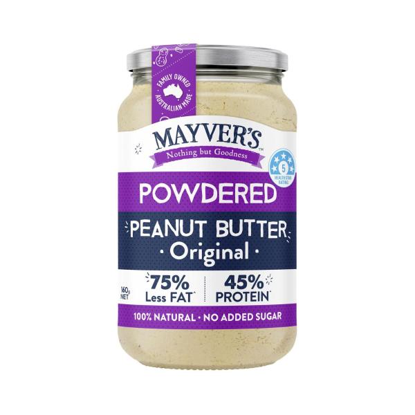 MAYVERS POWDERED PEANUT BUTTER ORIGINAL 160G