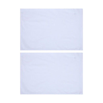 2 Pack Waterproof Pillow Protectors - White