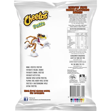 Cheetos Puffs Flavoured Snacks 80g