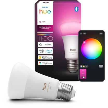 Philips Hue WCA 8.1W A60 E27 V2 Smart Bulb