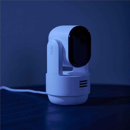 Arlo Essentials (Gen 3) 2K Pan & Tilt Indoor Security Camera