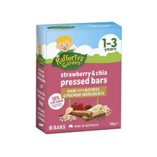 Strawberry & Chia Pressed Bars 1-3 Years