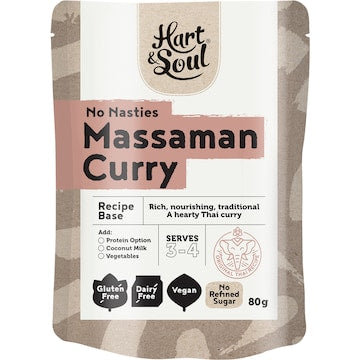 Hart & Soul All Natural Massaman Curry Recipe Base 80g