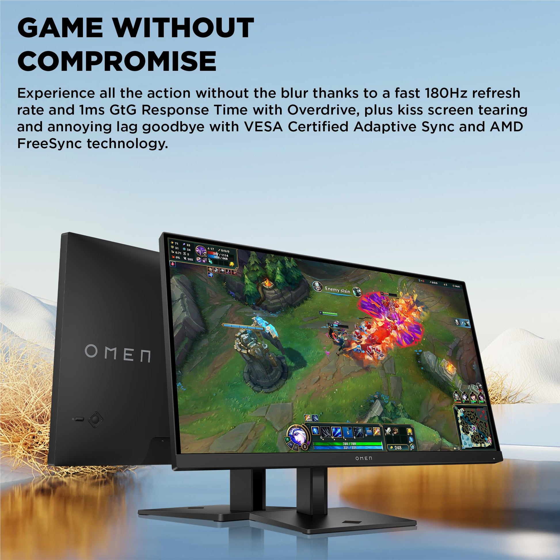 OMEN G2 27" QHD 180Hz Gaming Monitor