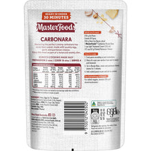 MasterFoods Carbonara Recipe Base 170g