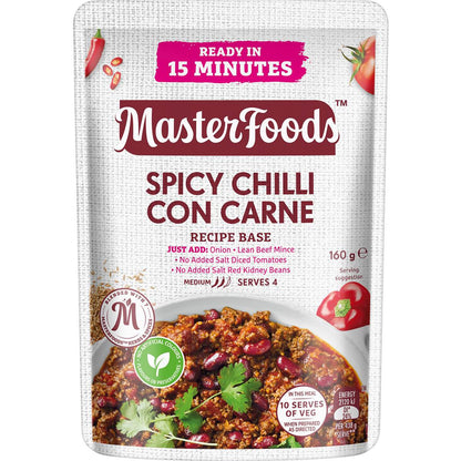 MasterFoods Chilli Con Carne Recipe Base 170g