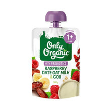 ONLY ORGANIC RASPBERRY- DATE- OAT MILK & GOJI 100G