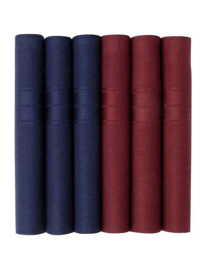 Handkerchiefs 6 Pack in Assorted Colours