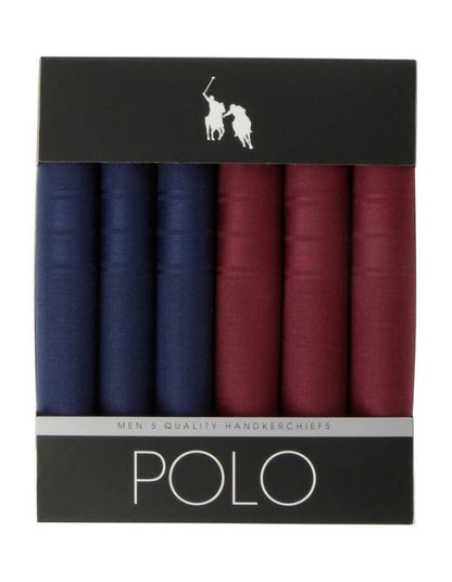 Handkerchiefs 6 Pack in Assorted Colours