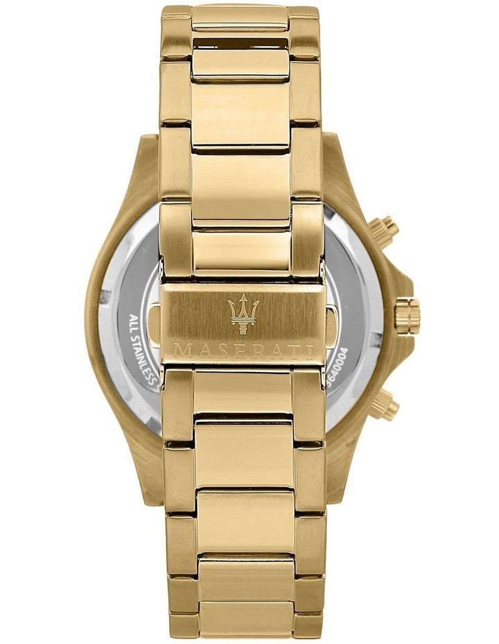 Sfida Chrono 44mm Gold Bracelet Watch R8873640008