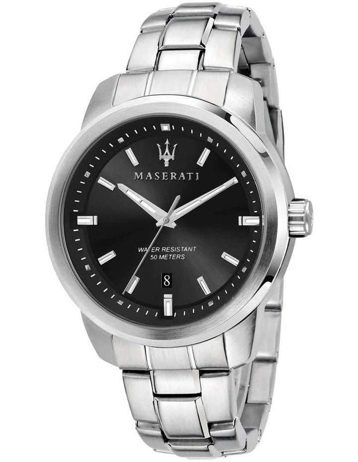Successo Silver Stainless Steel Sport Watch