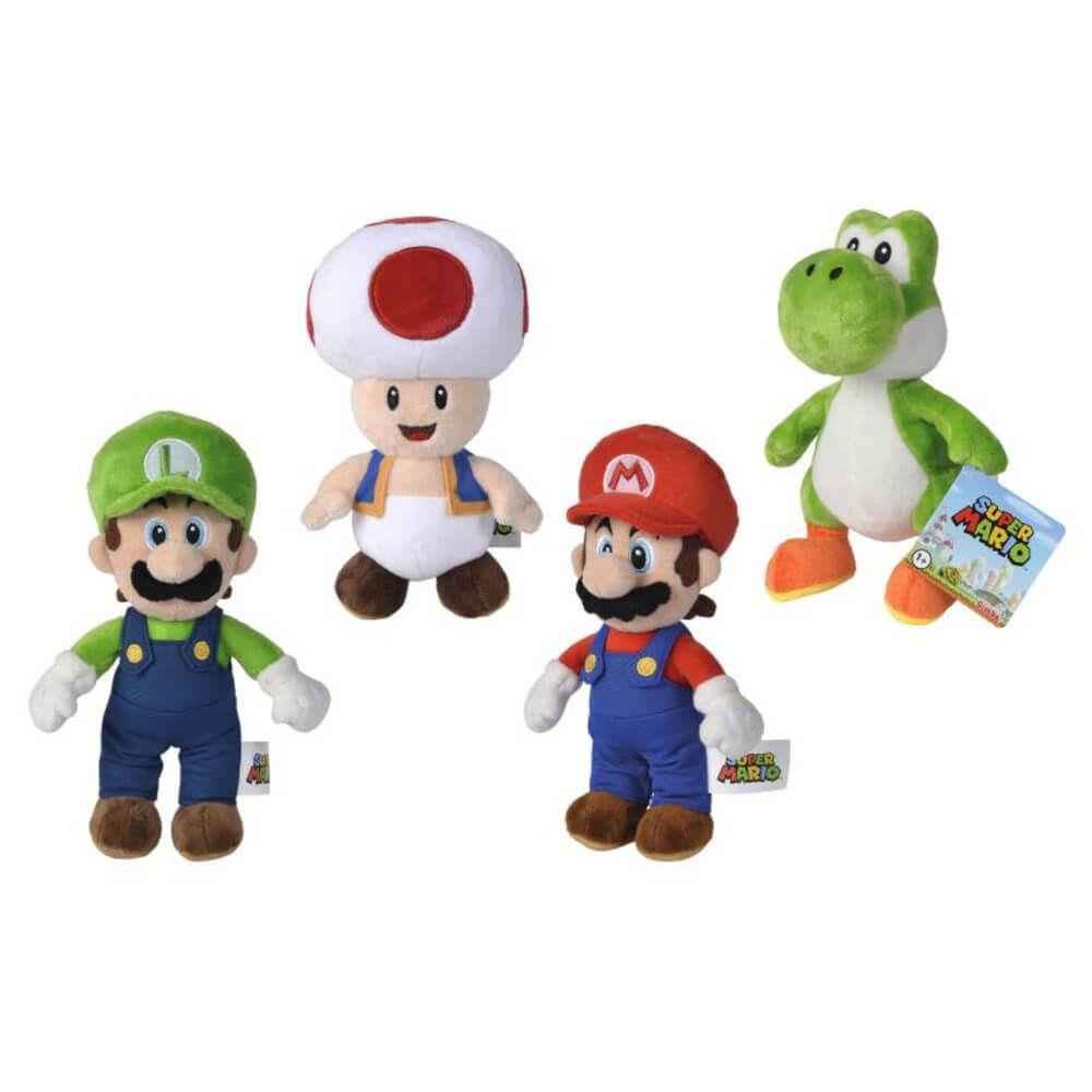 Super Mario - Plush Keyring (Assortment)