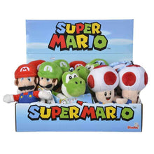 Super Mario - Plush Keyring (Assortment)