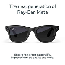 Ray-Ban | Meta Wayfarer Large Gen 2 AI Glasses (Matte Black/Polarised Gradient Graphite)