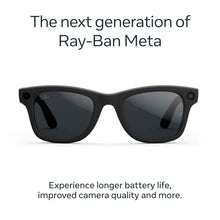 Ray-Ban | Meta Wayfarer Gen 2 AI Glasses (Matte Black/Transitions Grey)