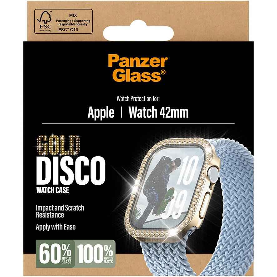 PanzerGlass Fullbody Screen Protector for Apple Watch 11/10 42mm (Gold)