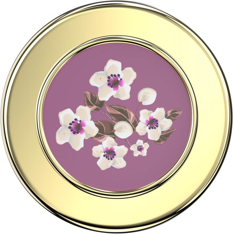 Popsockets PopGrip MagSafe (Enamel Floral Mauve)
