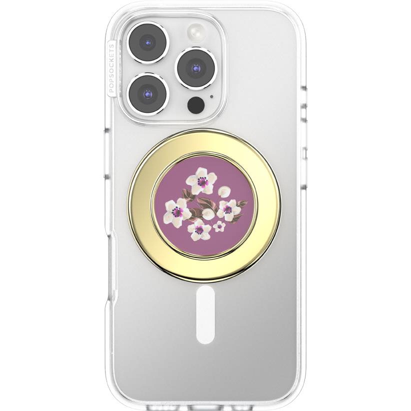 Popsockets PopGrip MagSafe (Enamel Floral Mauve)
