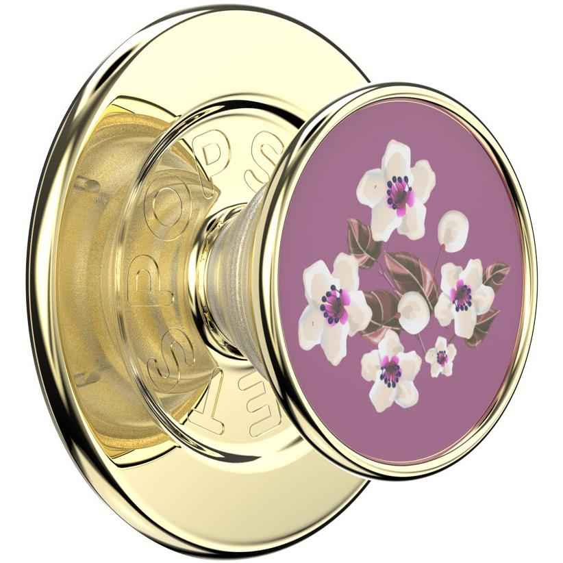 Popsockets PopGrip MagSafe (Enamel Floral Mauve)