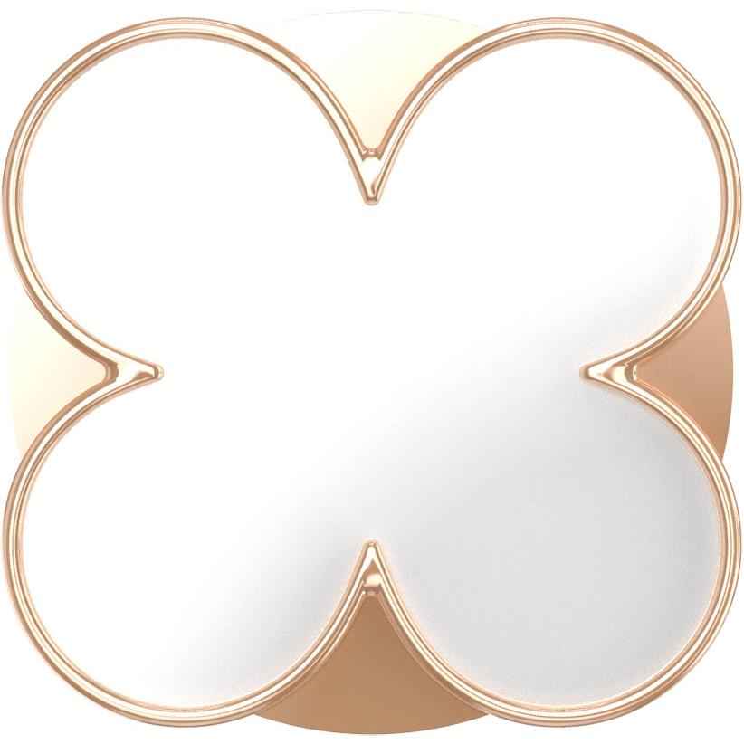 Popsockets Popgrip Adhesive (Enamel Clover Rose Gold)