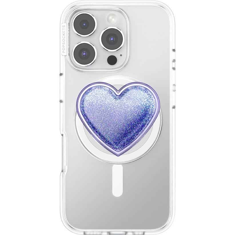 Popsockets PopGrip MagSafe (Squishy Tidepool Heart Lavender)