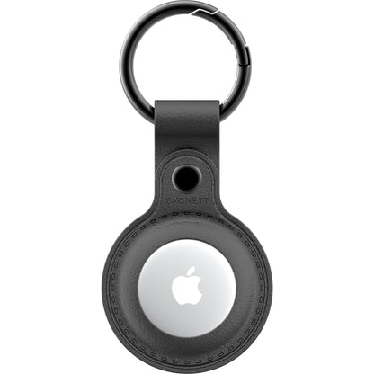 Cygnett StyleTrack Leather AirTag Case (Black)