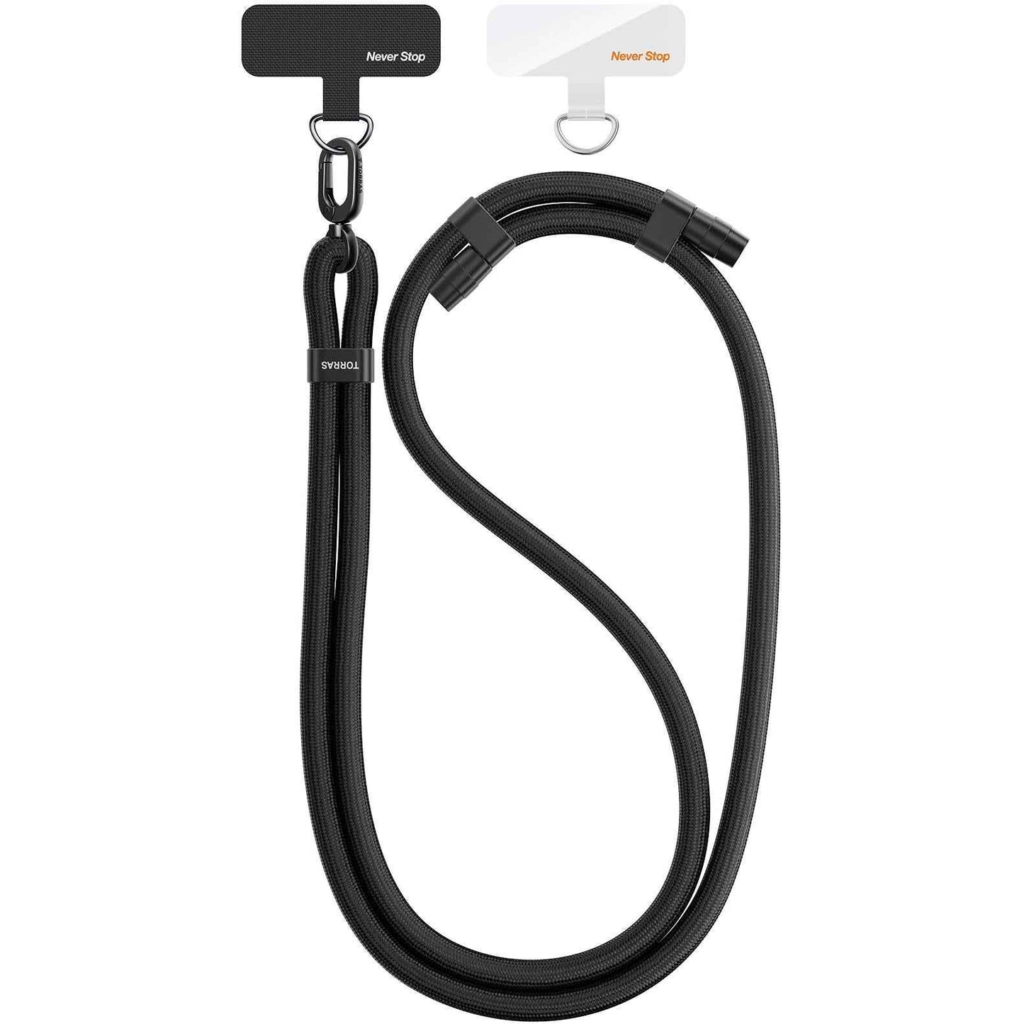 Torras LoopGo Flex  Crossbody Phone Strap (Black)