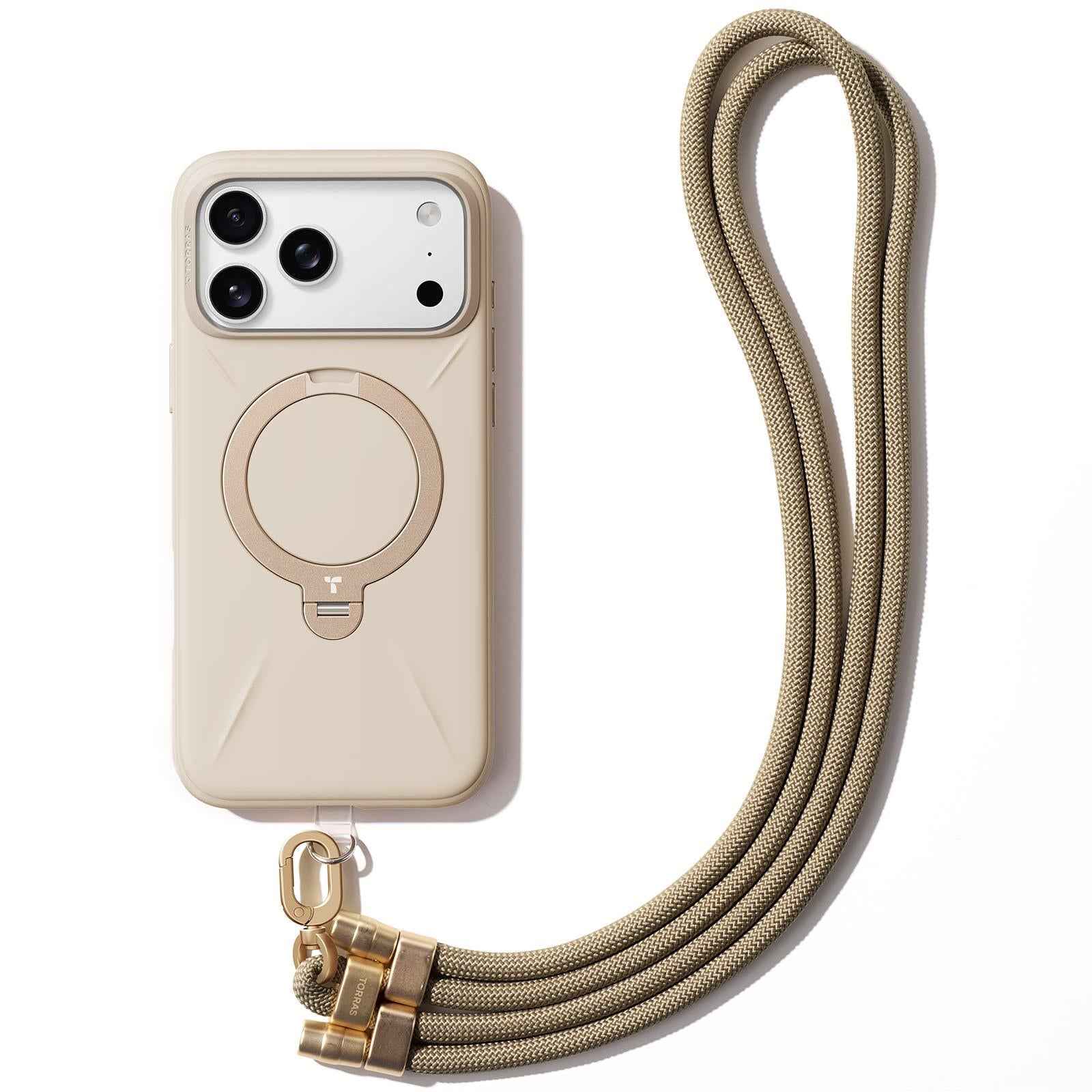 Torras LoopGo Flex  Crossbody Phone Strap (Khaki)