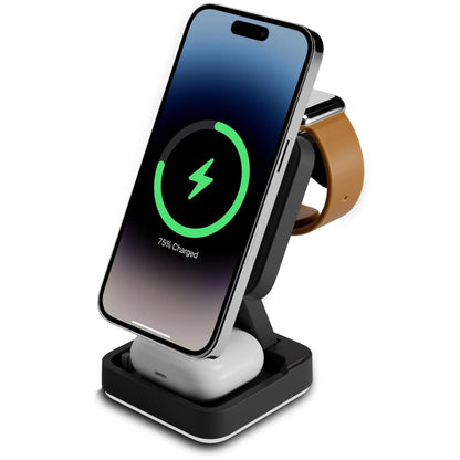 Cygnett Charge and Connect 3-in-1 Wireless Charger