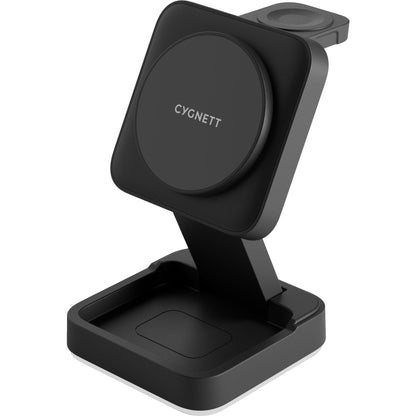 Cygnett Charge and Connect 3-in-1 Wireless Charger