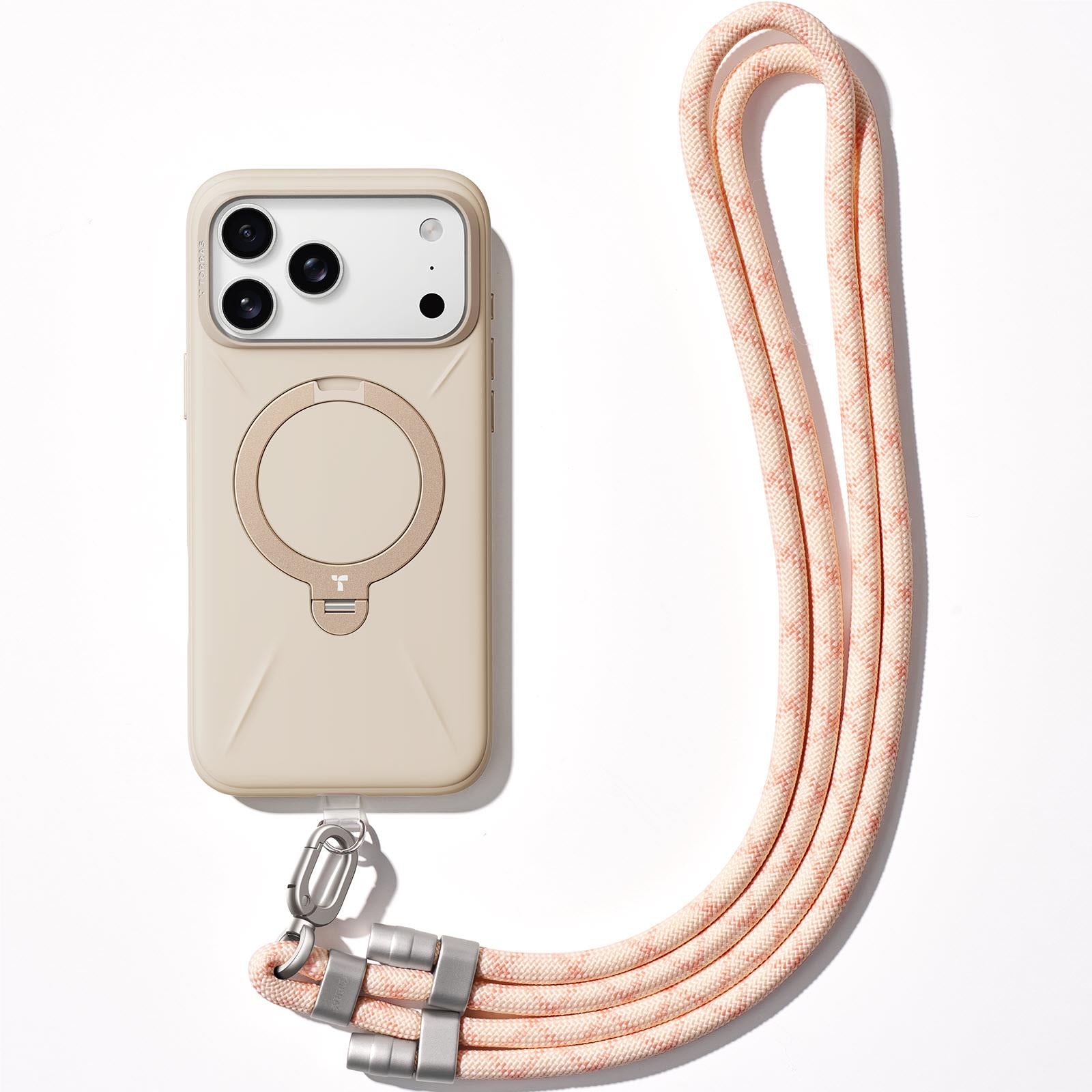 Torras LoopGo Flex  Crossbody Phone Strap (Pink)