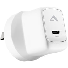 Alogic Rapid Power 30W USB-C Mini GaN Wall Charger (White)