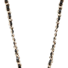 Case-Mate Crossbody Phone Strap (Gold Chain/Black Leather)