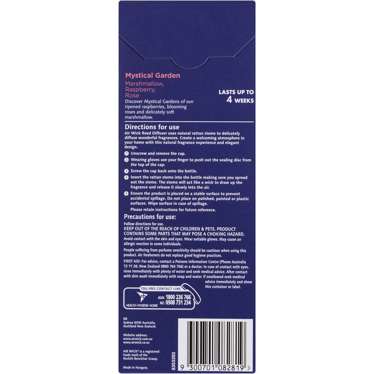 Air Wick Life Scents Mystical Garden Reed 30ml