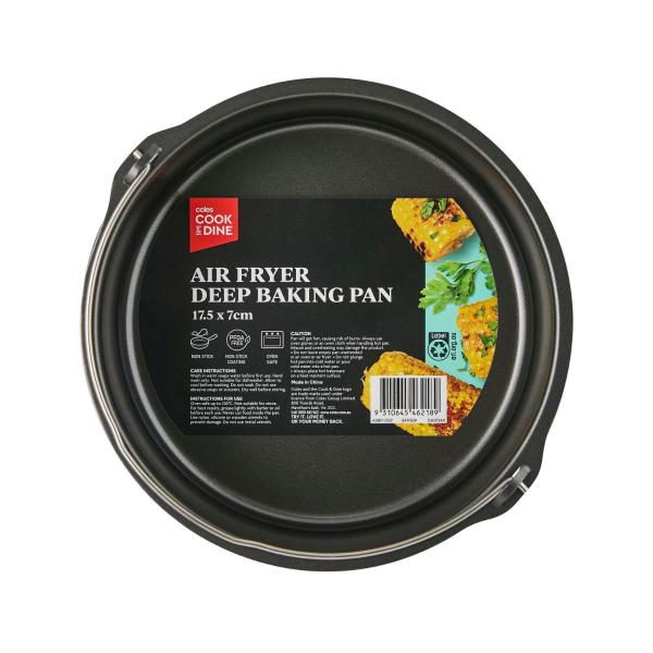 Air Fryer Deep Baking Pan 17.5Cm