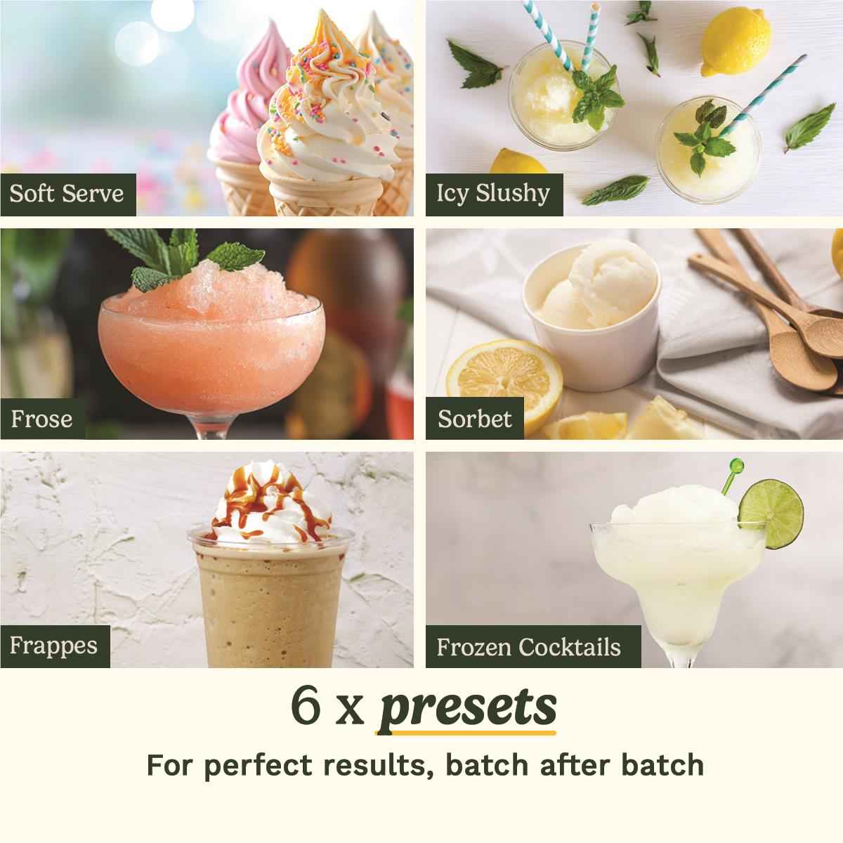 Cuisinart Frost Fusion 6-in-1 Slushy & Soft Serve Maker