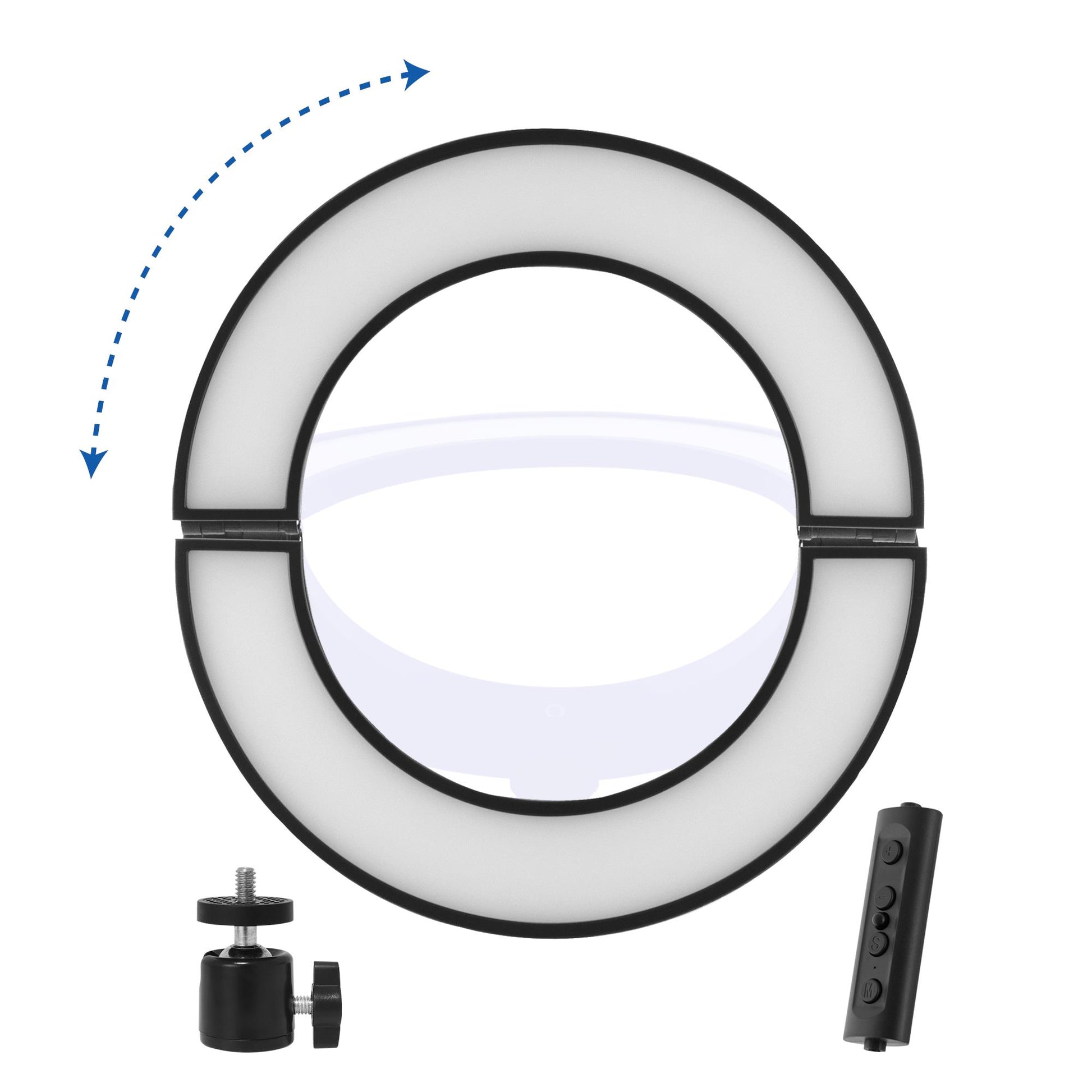 Influencer 12" RGBW Foldable Ring Light