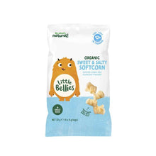 LITTLE BELLIES ORGANIC SWEET & SALTY SOFTCORN 32G