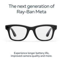 Ray-Ban | Meta Wayfarer Gen 2 AI Glasses (Matte Black/Clear)