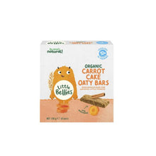 LITTLE BELLIES CARROT CAKE OATY BARS 150G